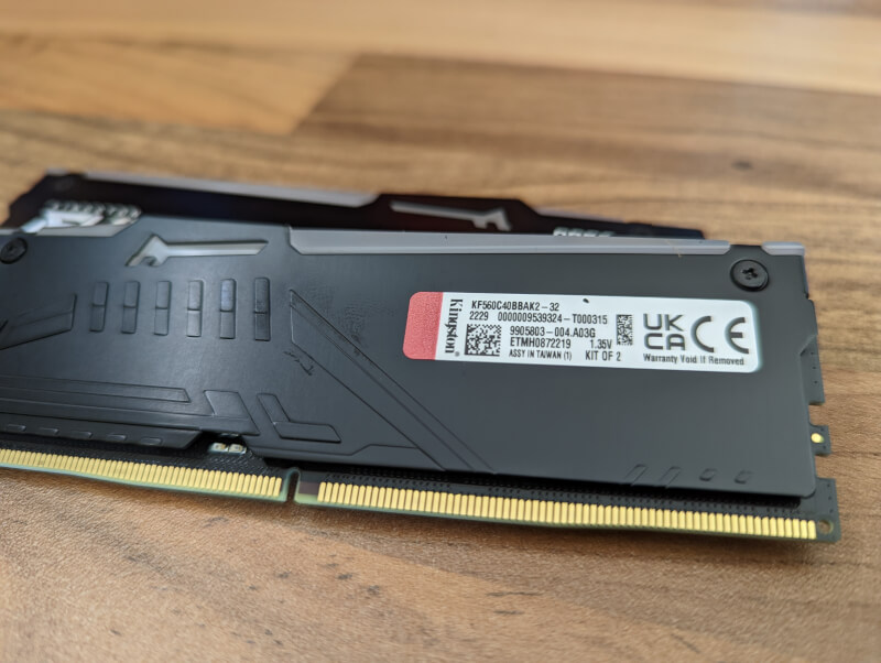 48000 DDR5 Kingston RGB Fury CL40 high Beast 6000 Memory on-die speed.jpg